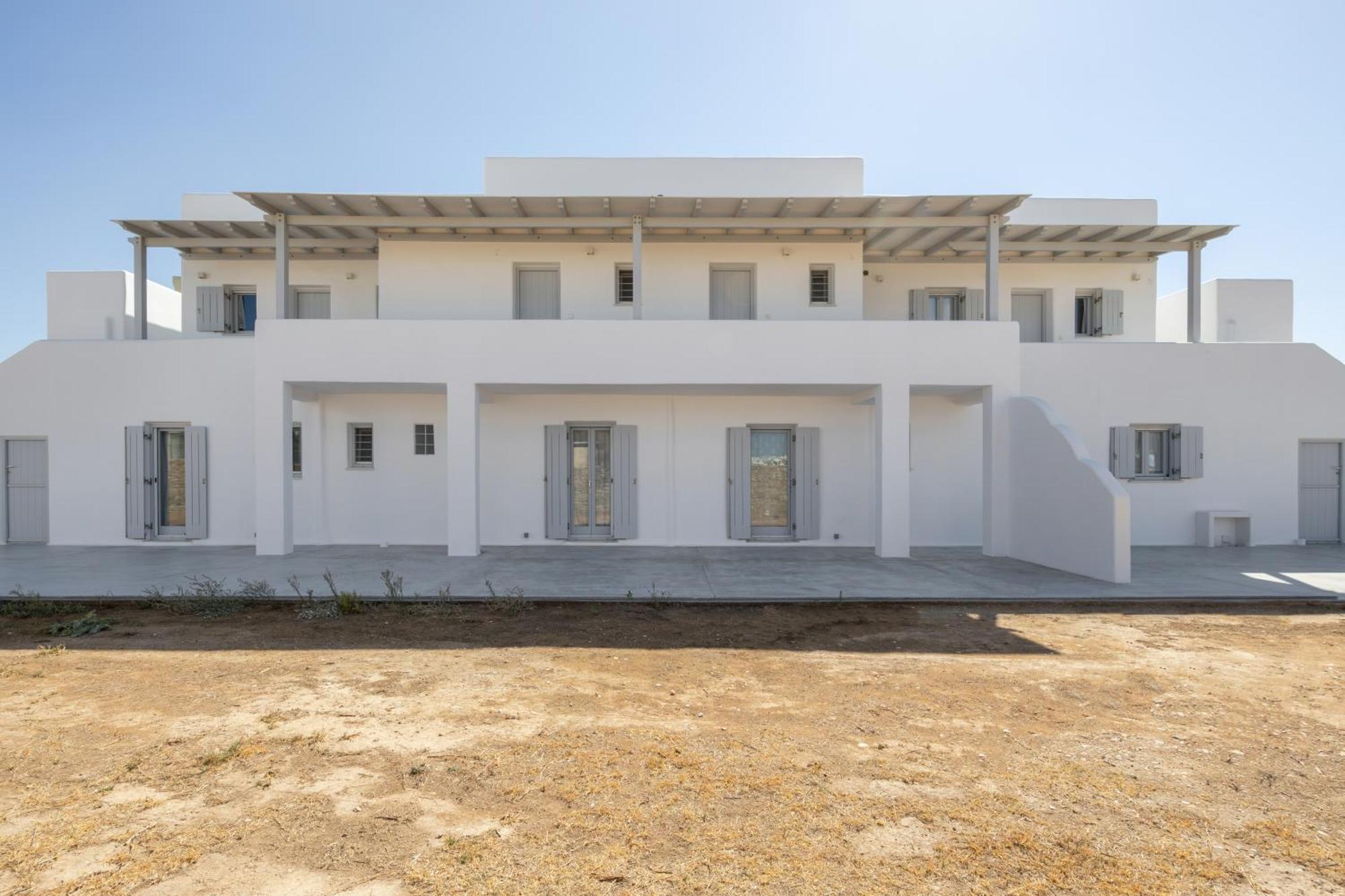 Paros Melodia Apartments لوغاراس المظهر الخارجي الصورة