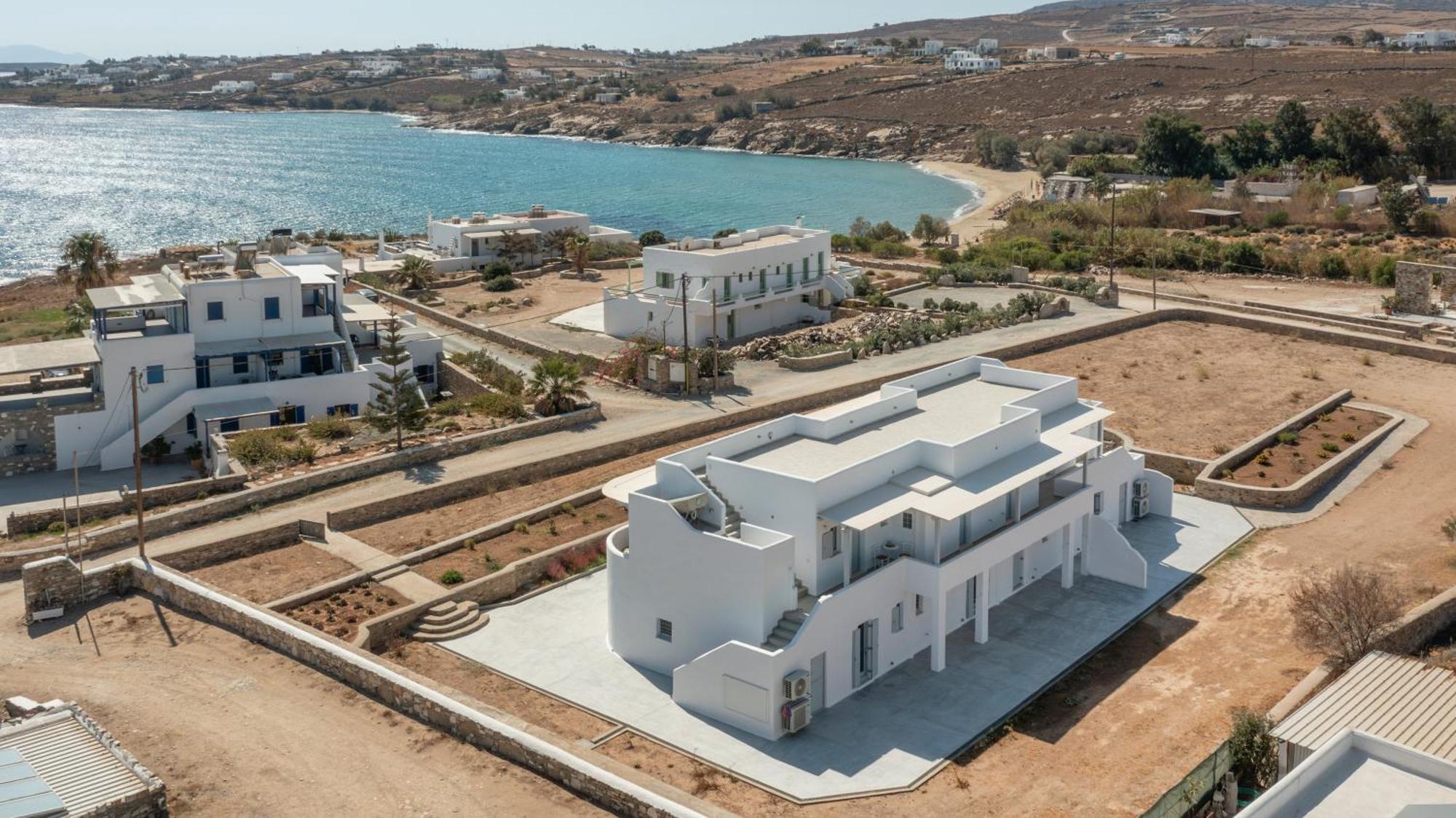 Paros Melodia Apartments لوغاراس المظهر الخارجي الصورة