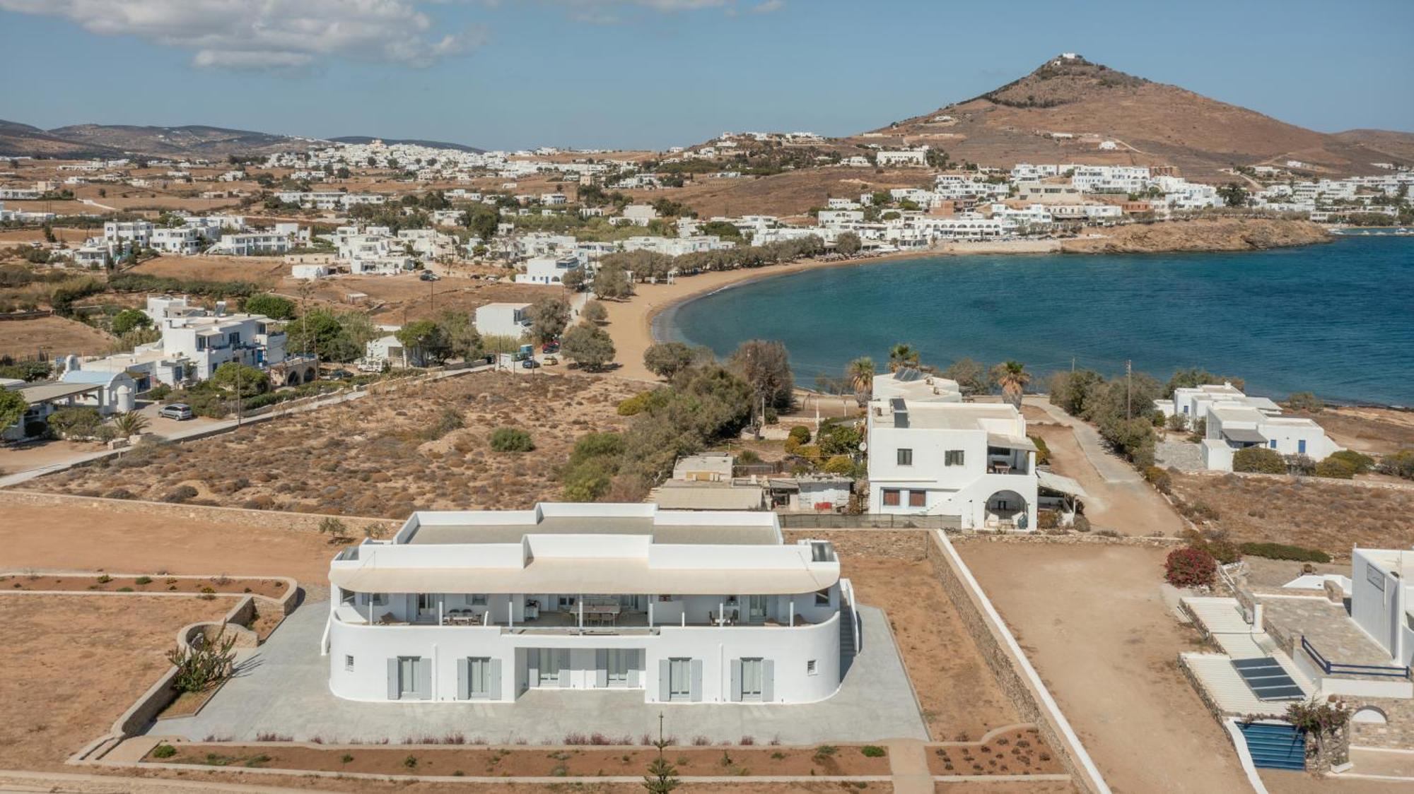 Paros Melodia Apartments لوغاراس المظهر الخارجي الصورة