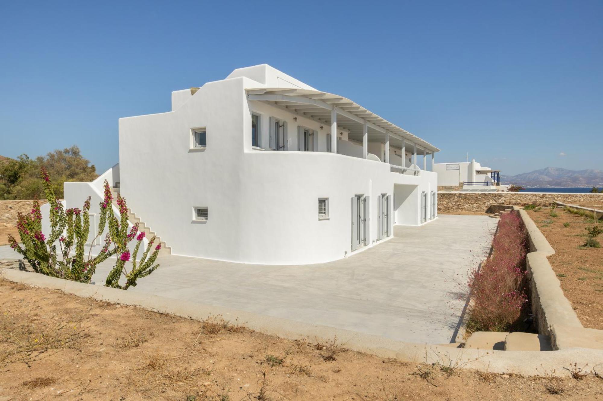 Paros Melodia Apartments لوغاراس المظهر الخارجي الصورة