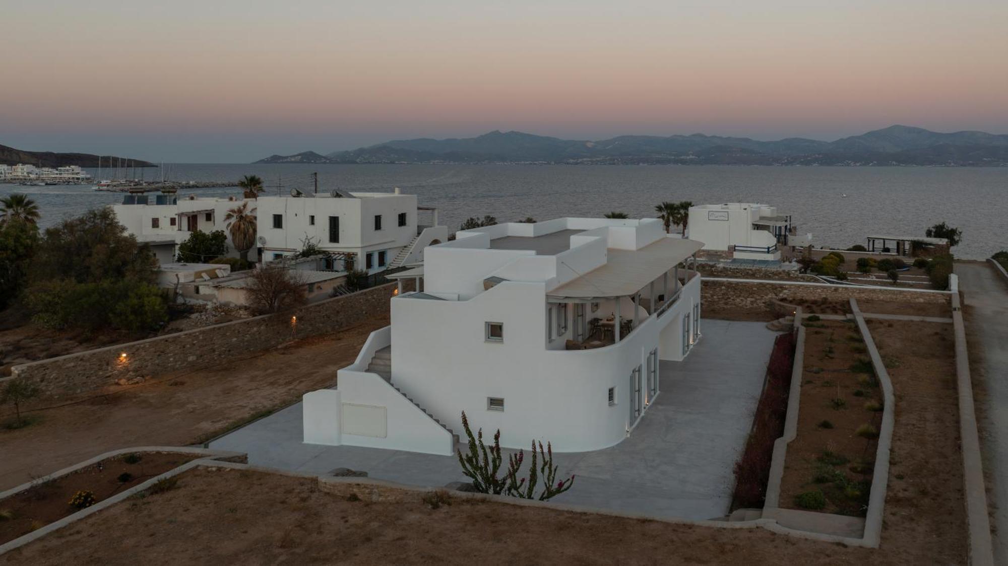 Paros Melodia Apartments لوغاراس المظهر الخارجي الصورة