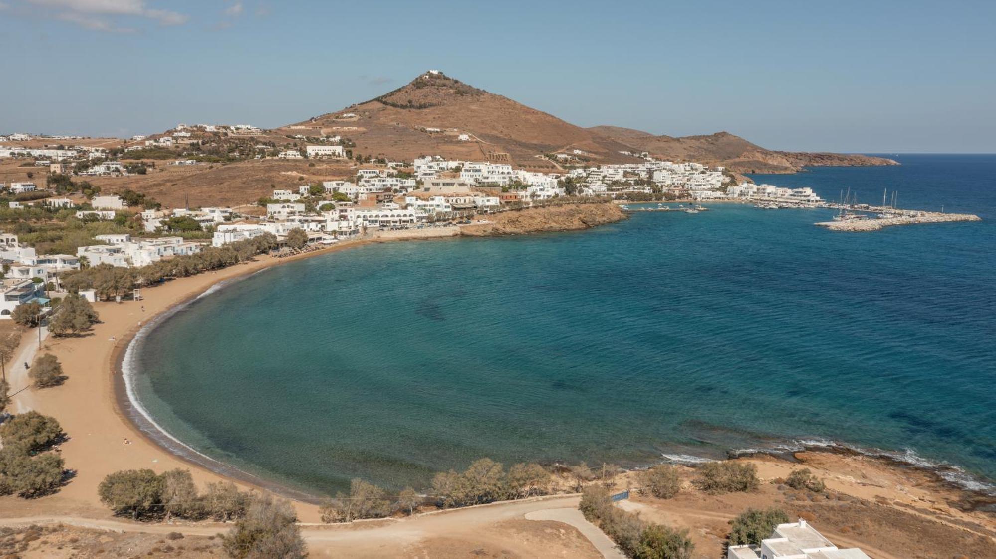Paros Melodia Apartments لوغاراس المظهر الخارجي الصورة