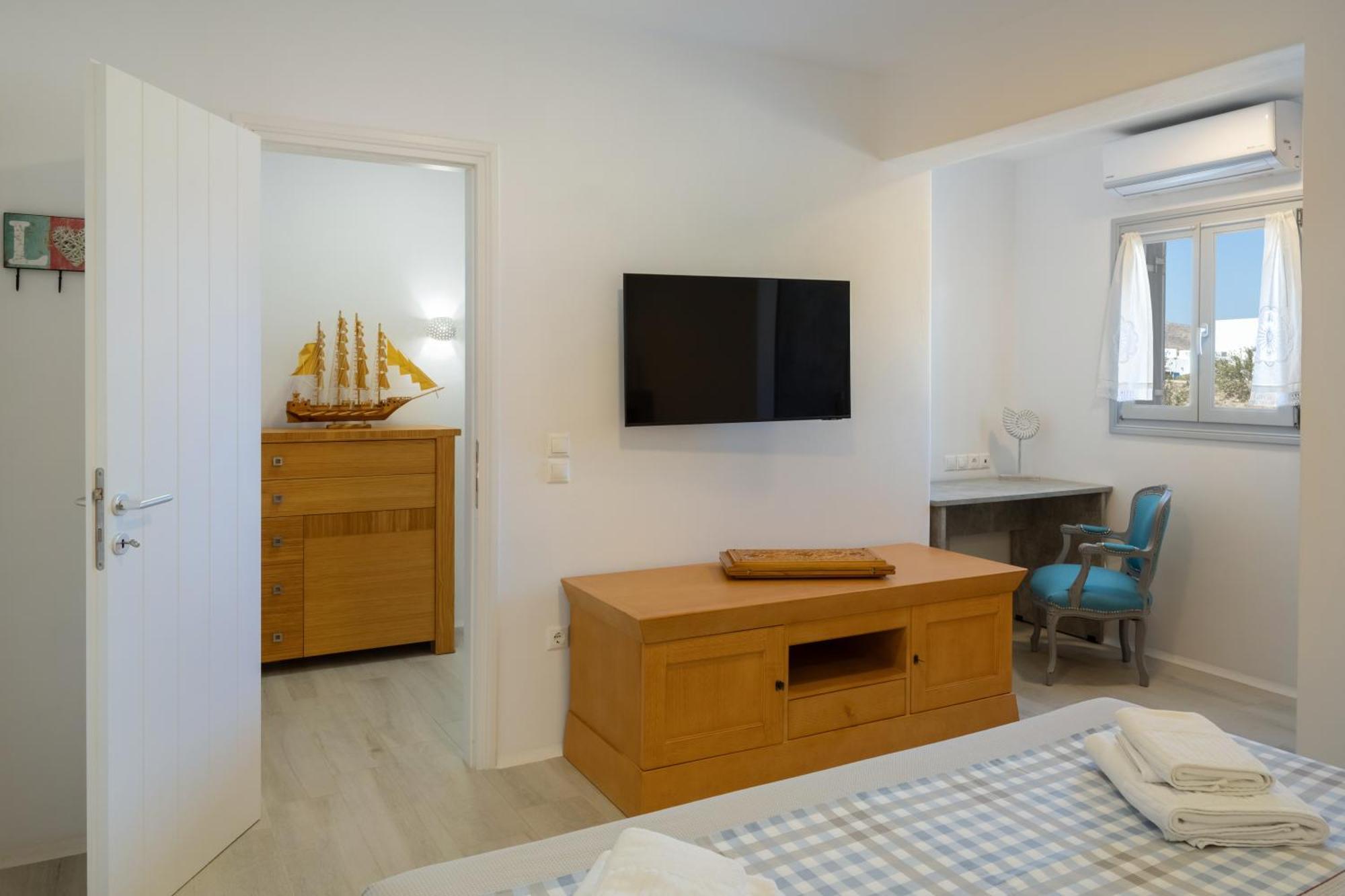 Paros Melodia Apartments لوغاراس المظهر الخارجي الصورة