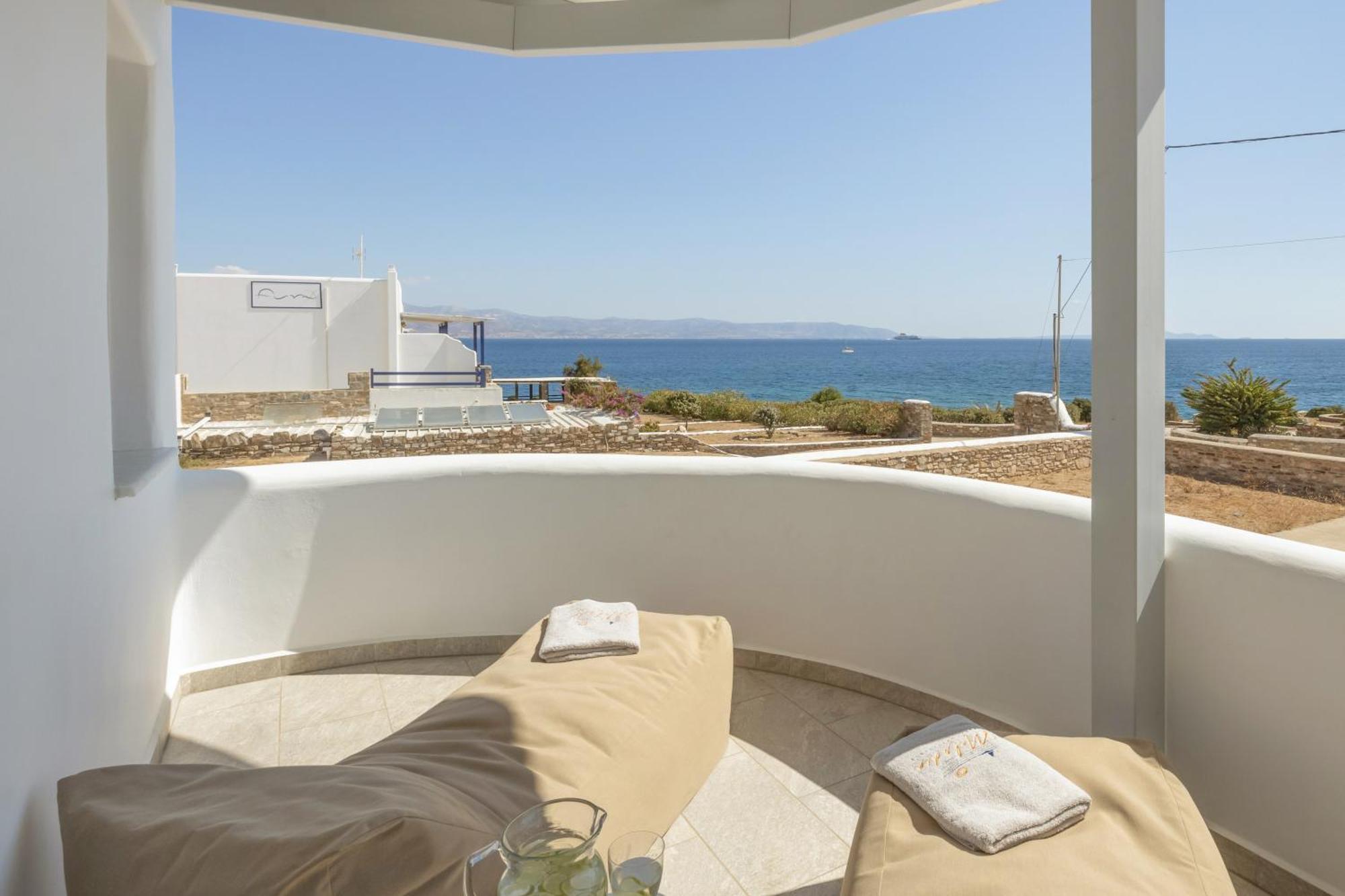 Paros Melodia Apartments لوغاراس المظهر الخارجي الصورة